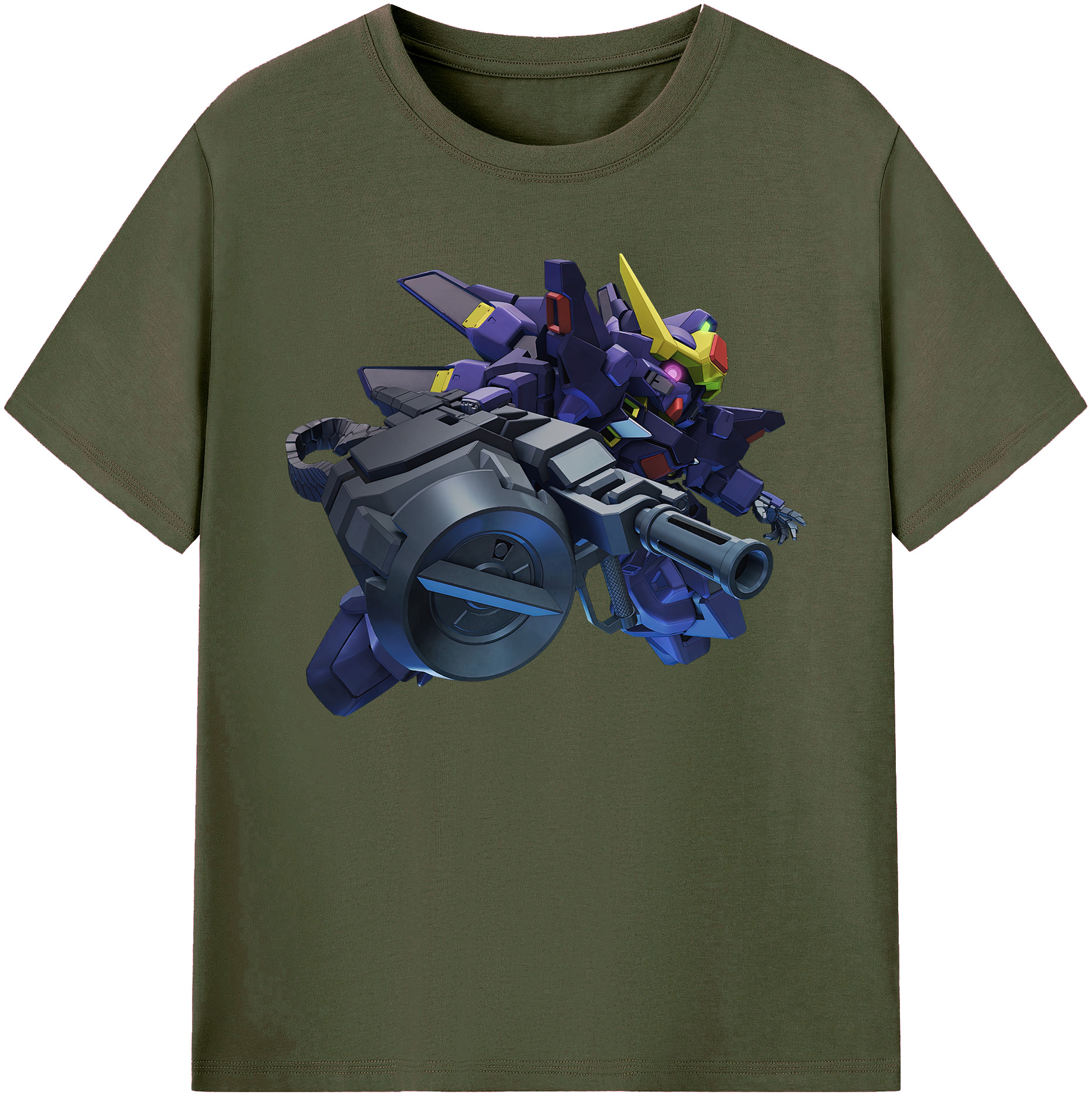 （画像用） 機動戦士ガンダム Mobile Suit Gundam 綿100％ メンズ半袖Tシャツ｜肌触りやわらか＆通気性